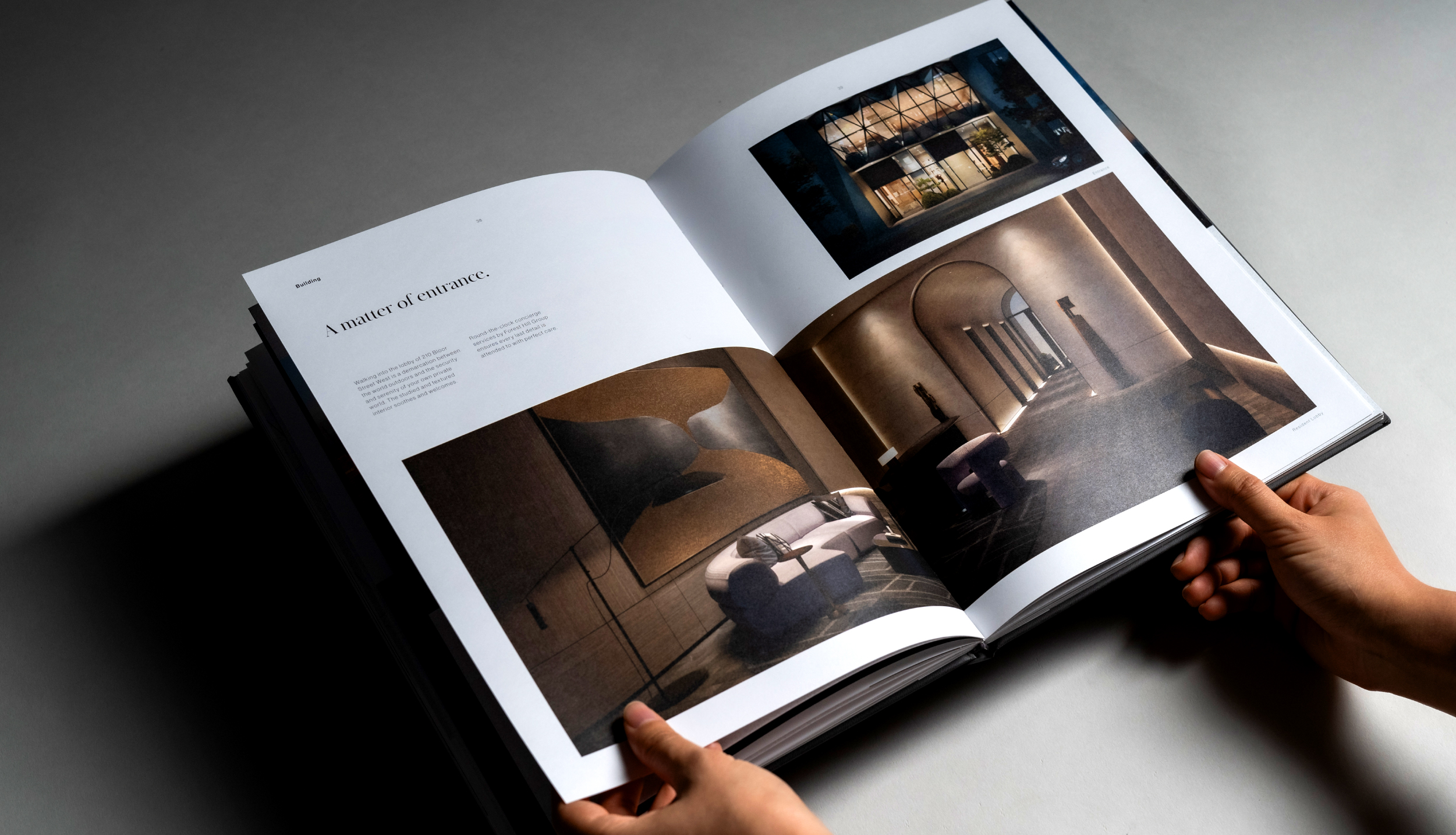 NY Digital Awards Winner - 210 Bloor Brochure