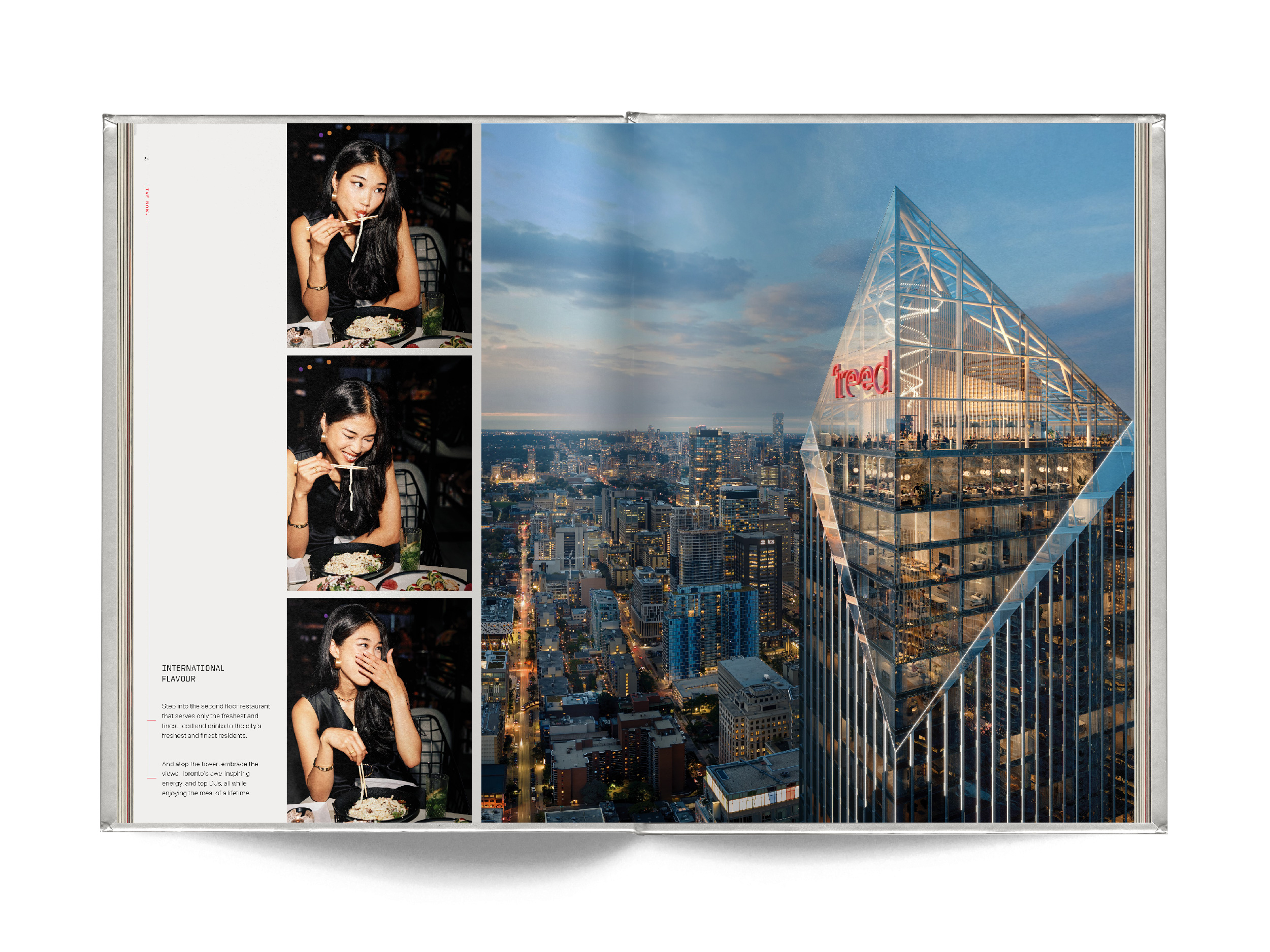 NY Digital Awards Winner - Freed Hotel and Residences Brochure