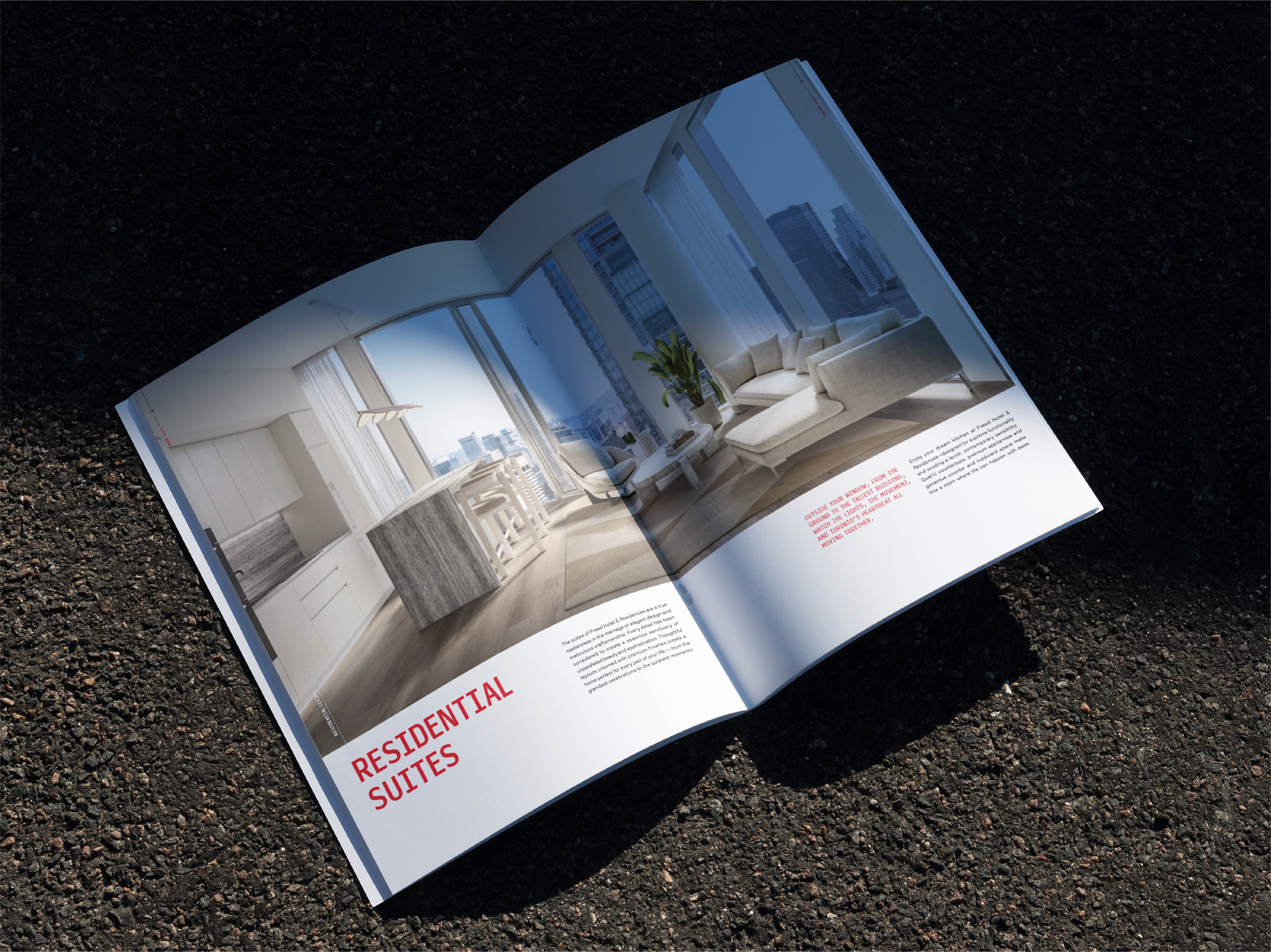 NY Digital Awards Winner - Freed Hotel and Residences Brand