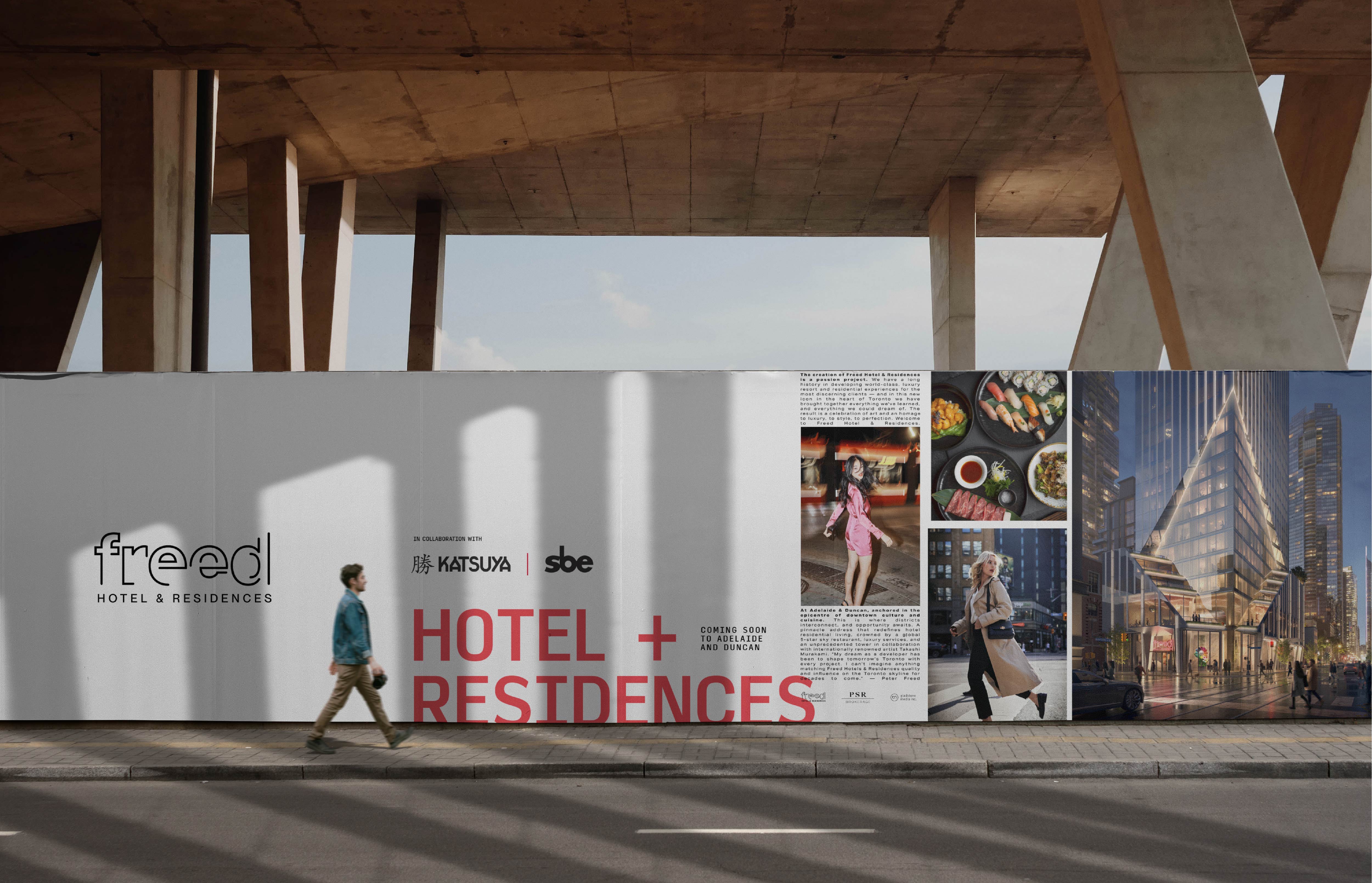 NY Digital Awards Winner - Freed Hotel and Residences Brand