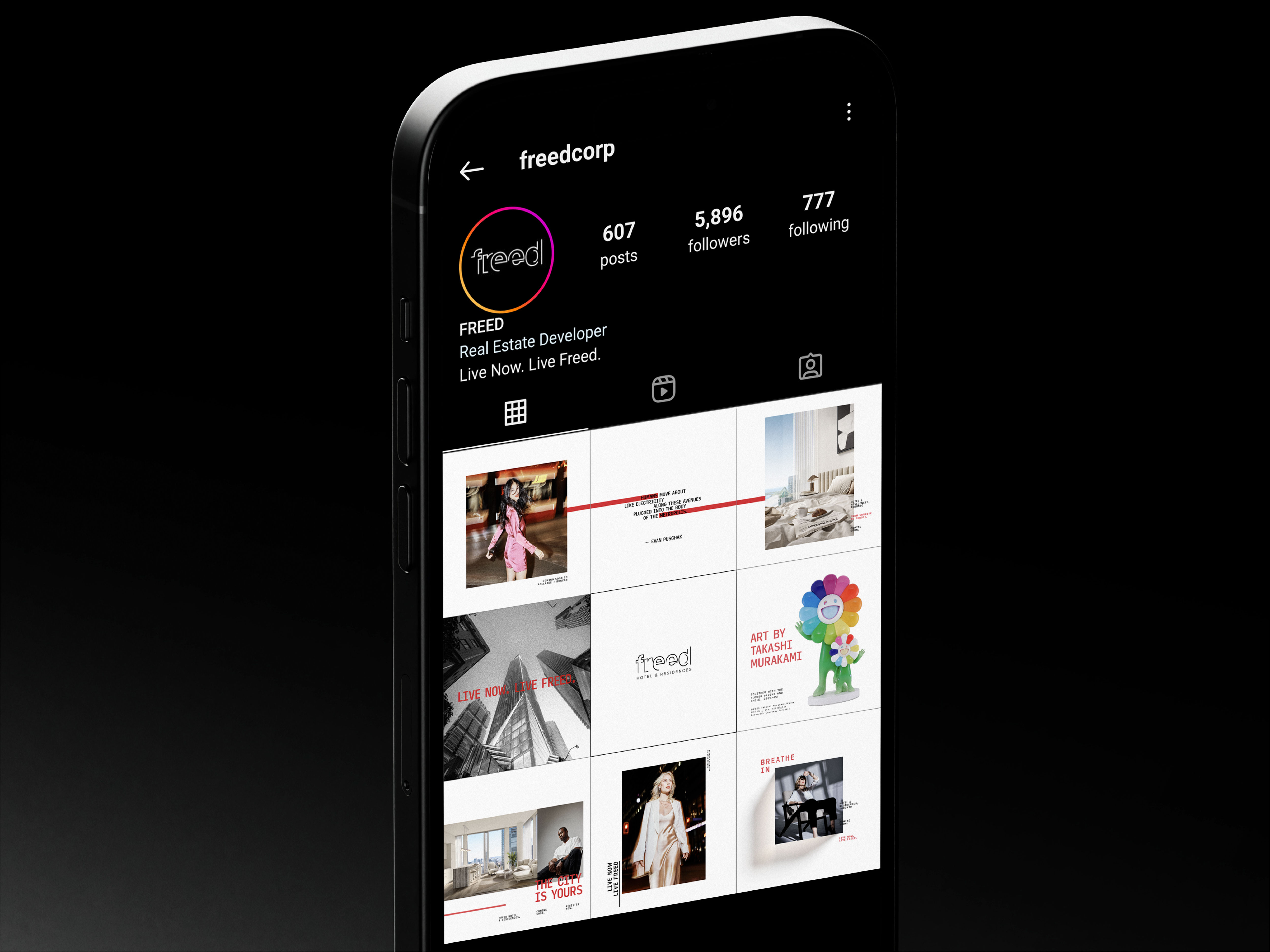 NY Digital Awards Winner - Freed Hotel and Residences Social Campaign