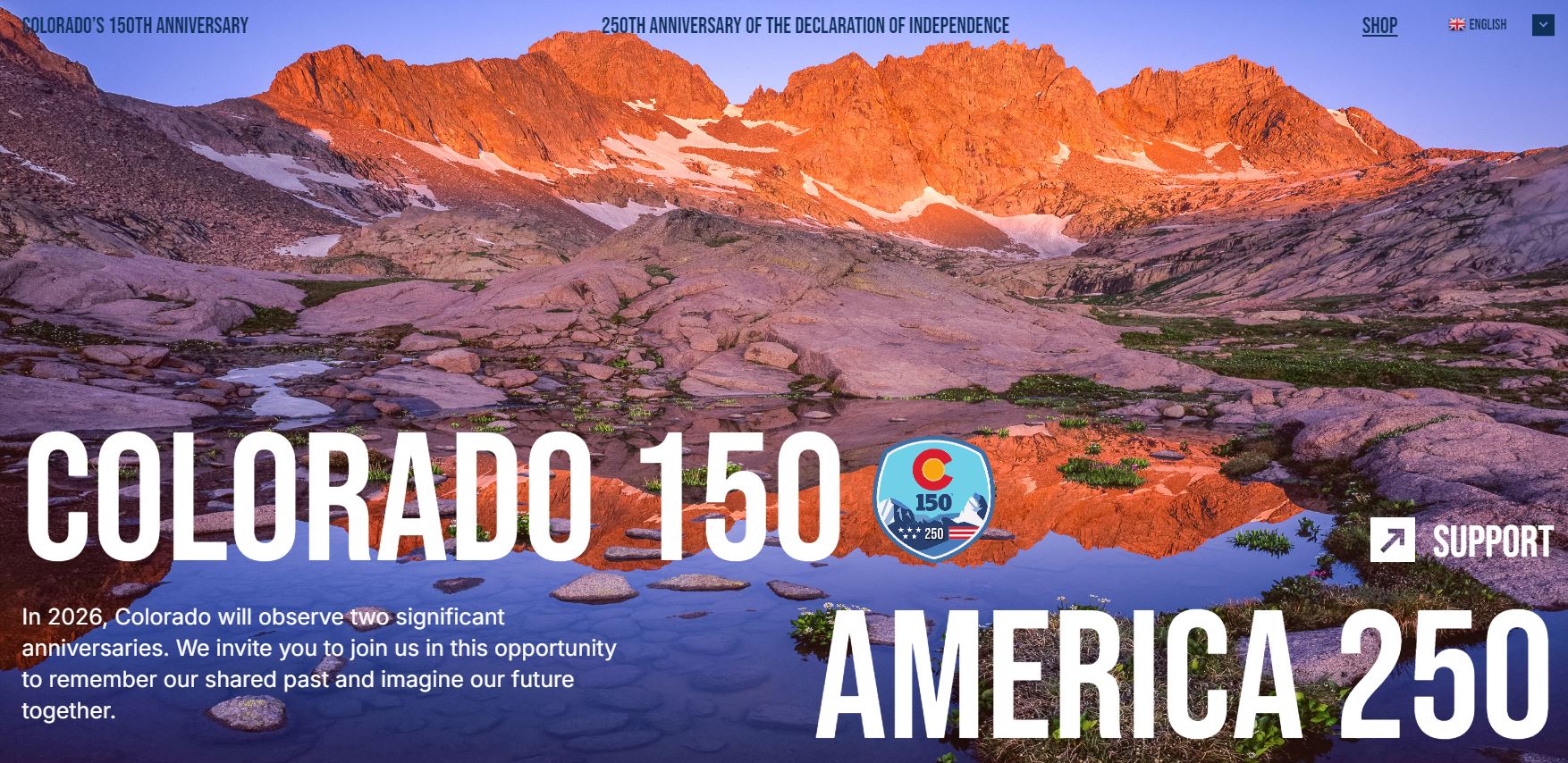NY Digital Awards Winner - Colorado 150 America 250