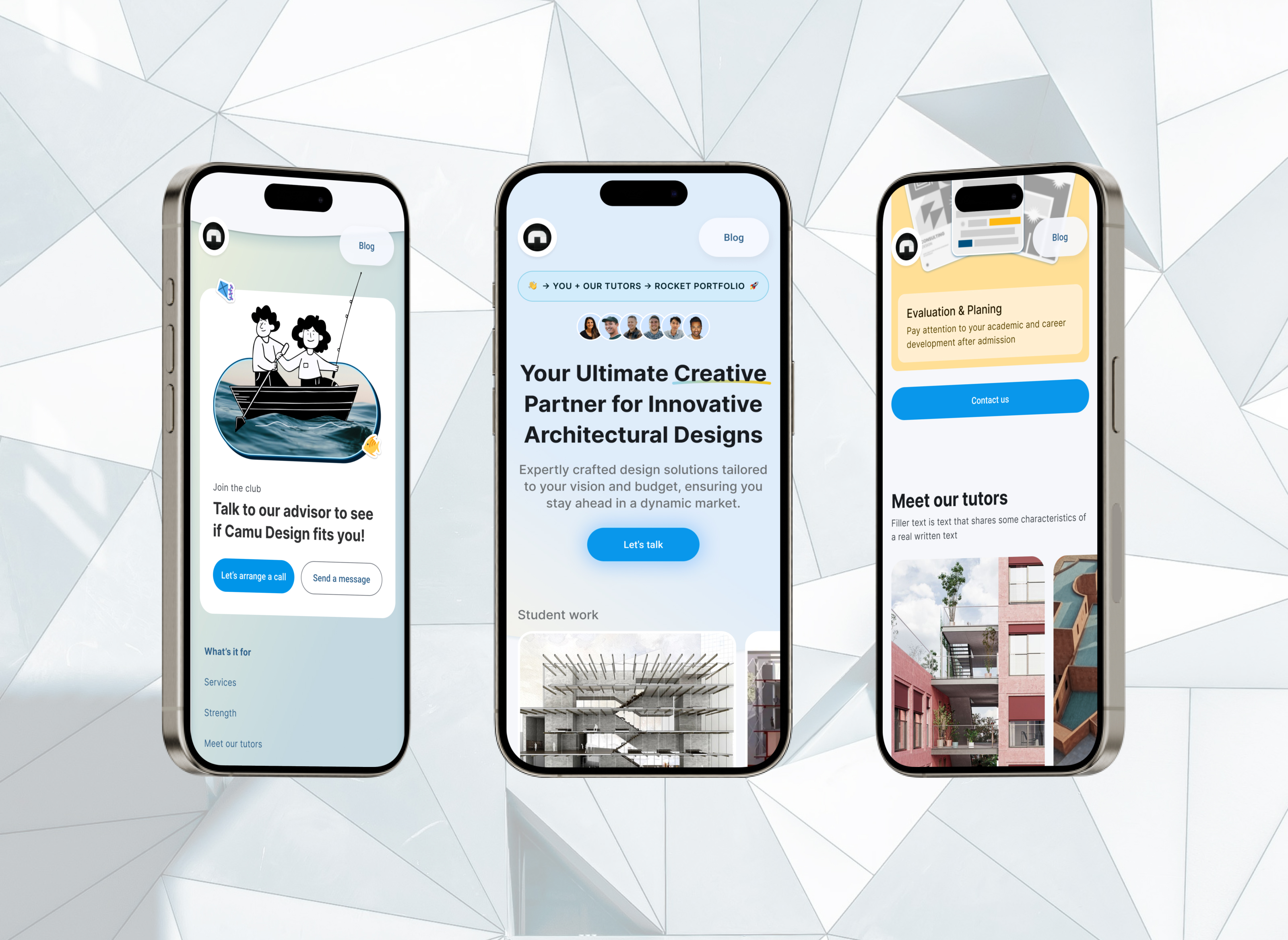 NY Digital Awards Winner - Camp Design: Portfolio Coaching and Community Hub