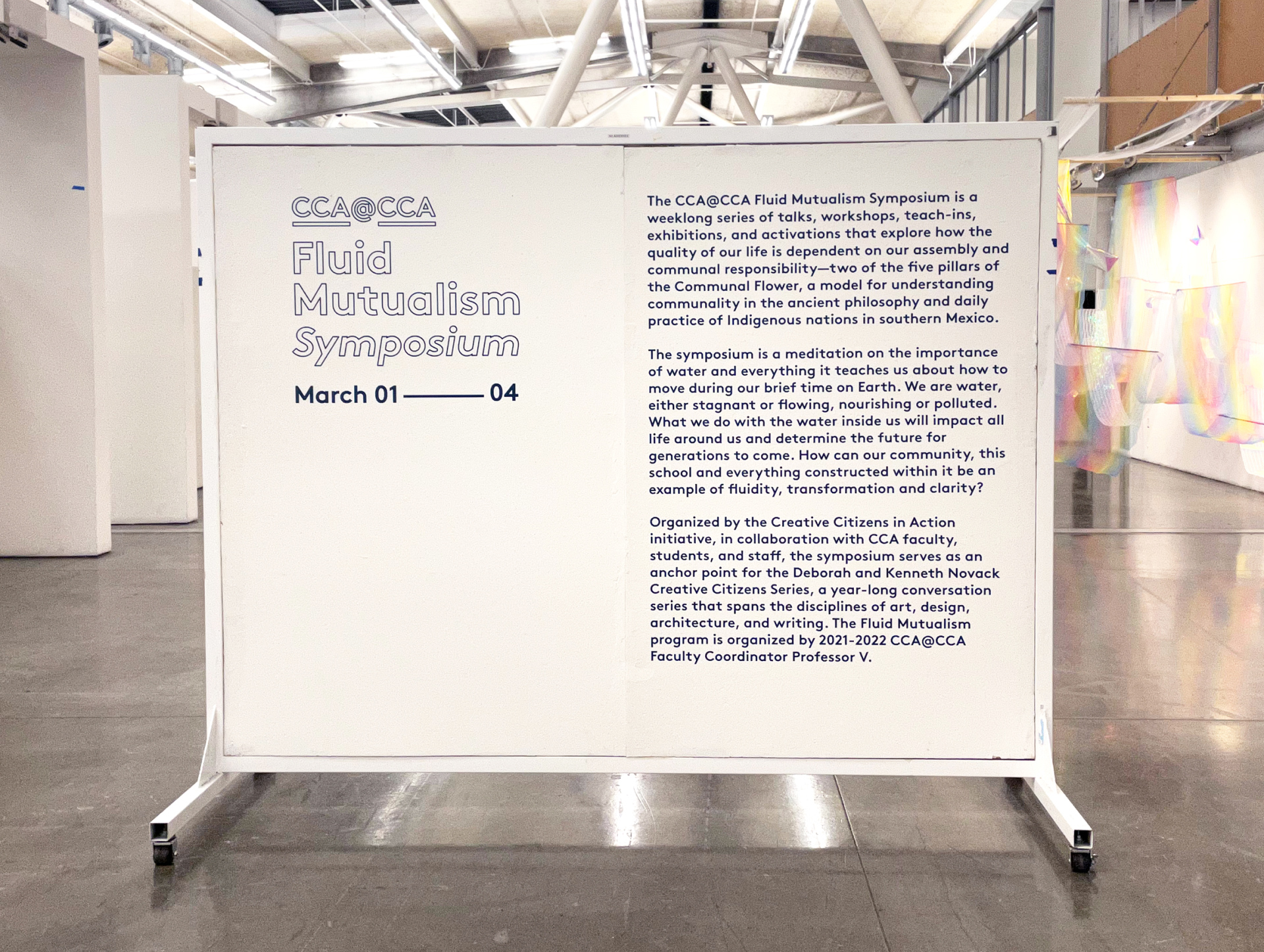 NY Digital Awards Winner - Fluid Mutualism Symposium