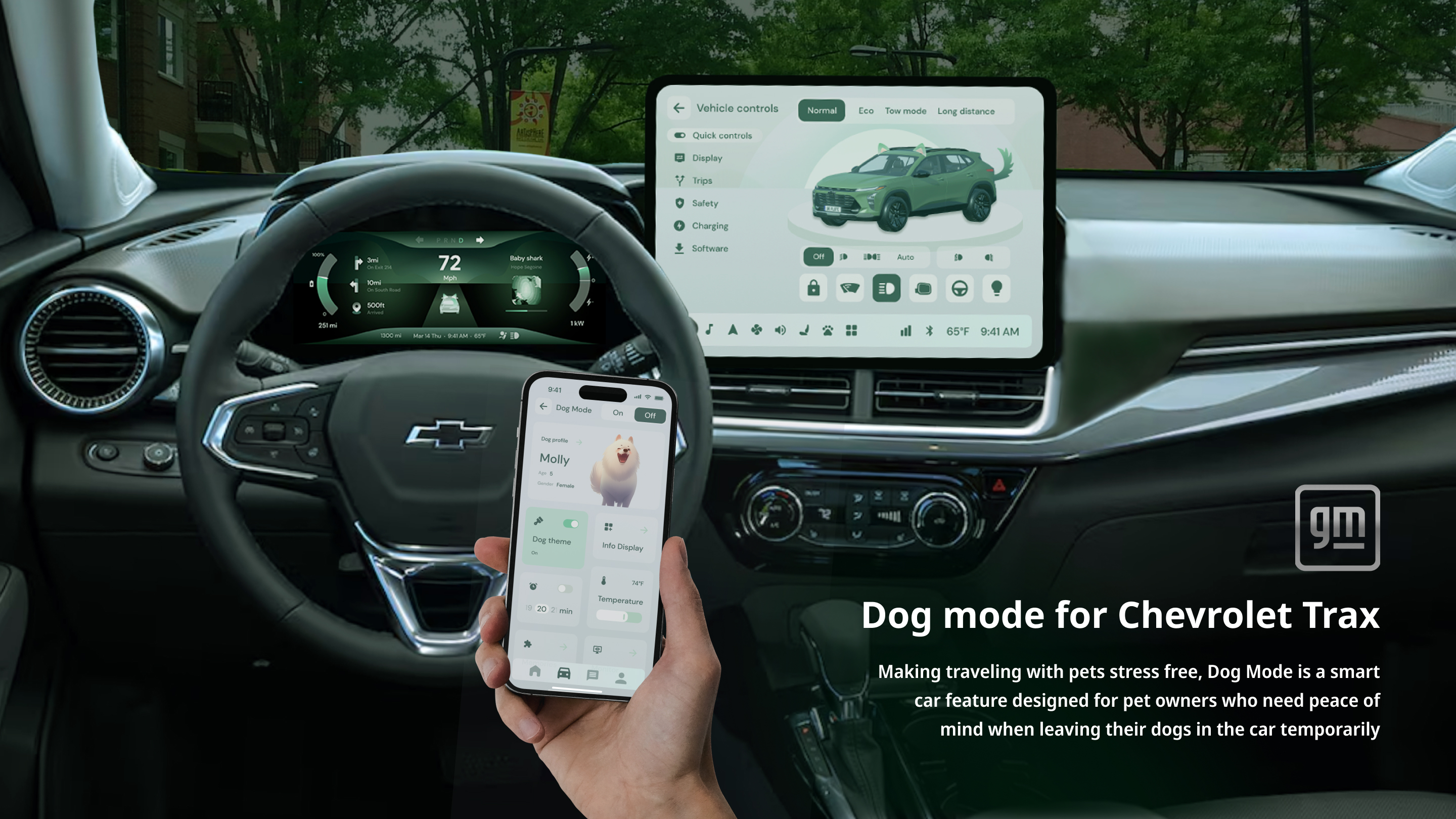NY Digital Awards Winner - Dog Mode for Chevrolet Trax