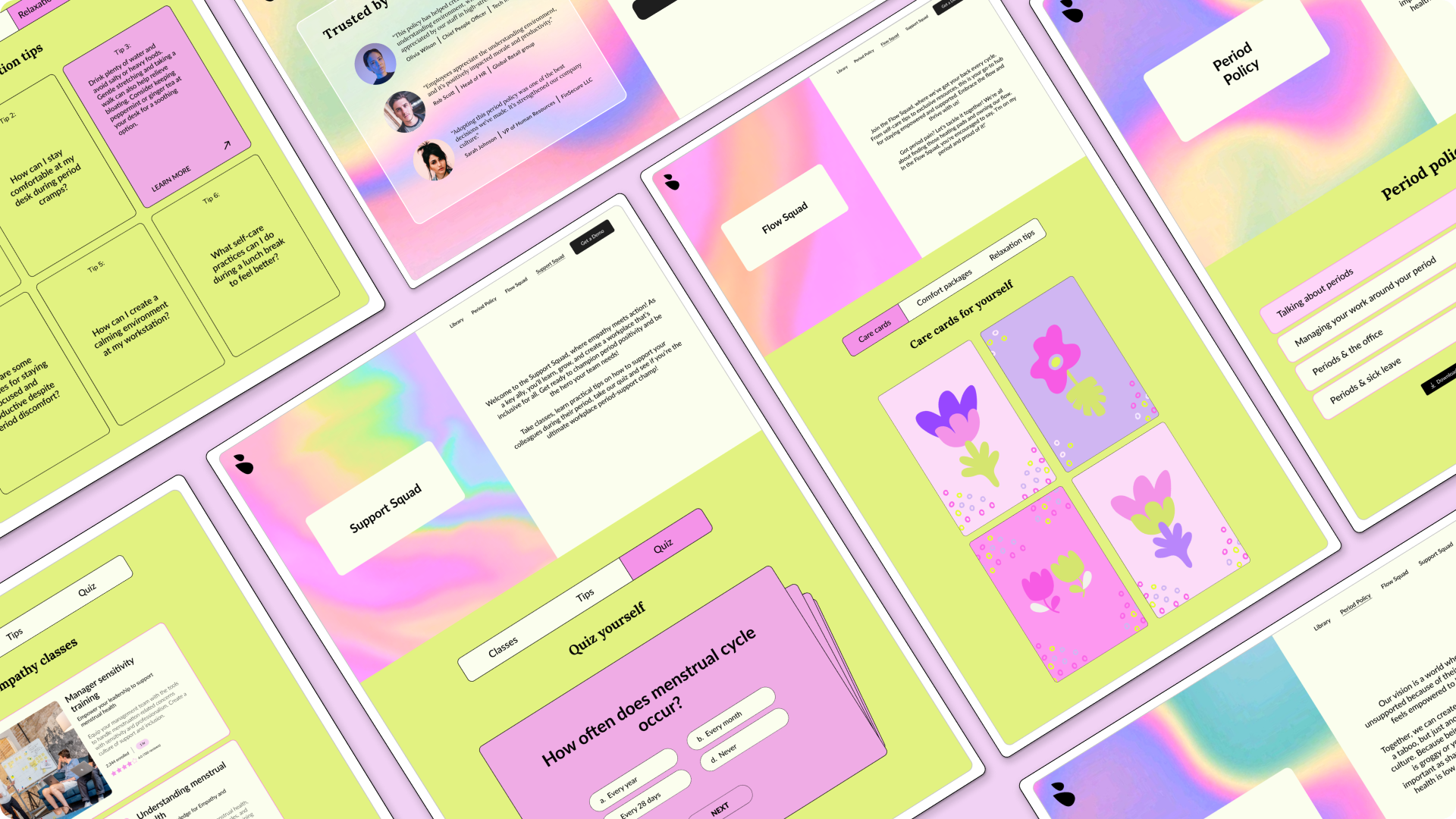 NY Digital Awards Winner - WorkFlow : Period Health is Workplace Health