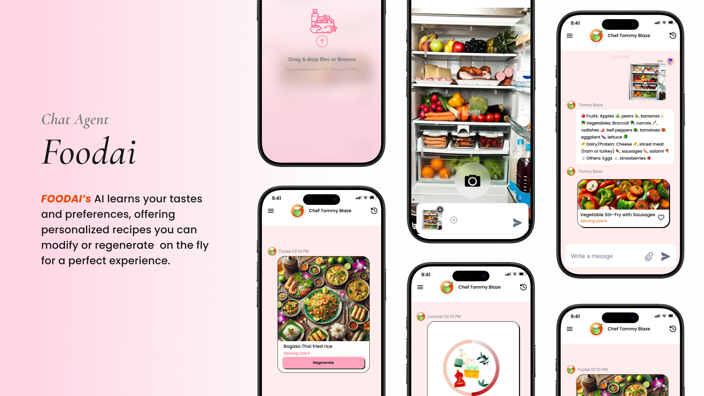 NY Digital Awards Winner - FOODAI: Your Personalized AI Cooking Assistant