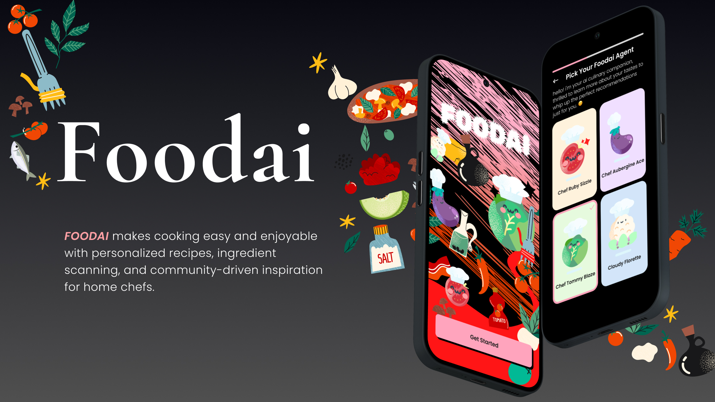 NY Digital Awards Winner - FOODAI: Your Personalized AI Cooking Assistant