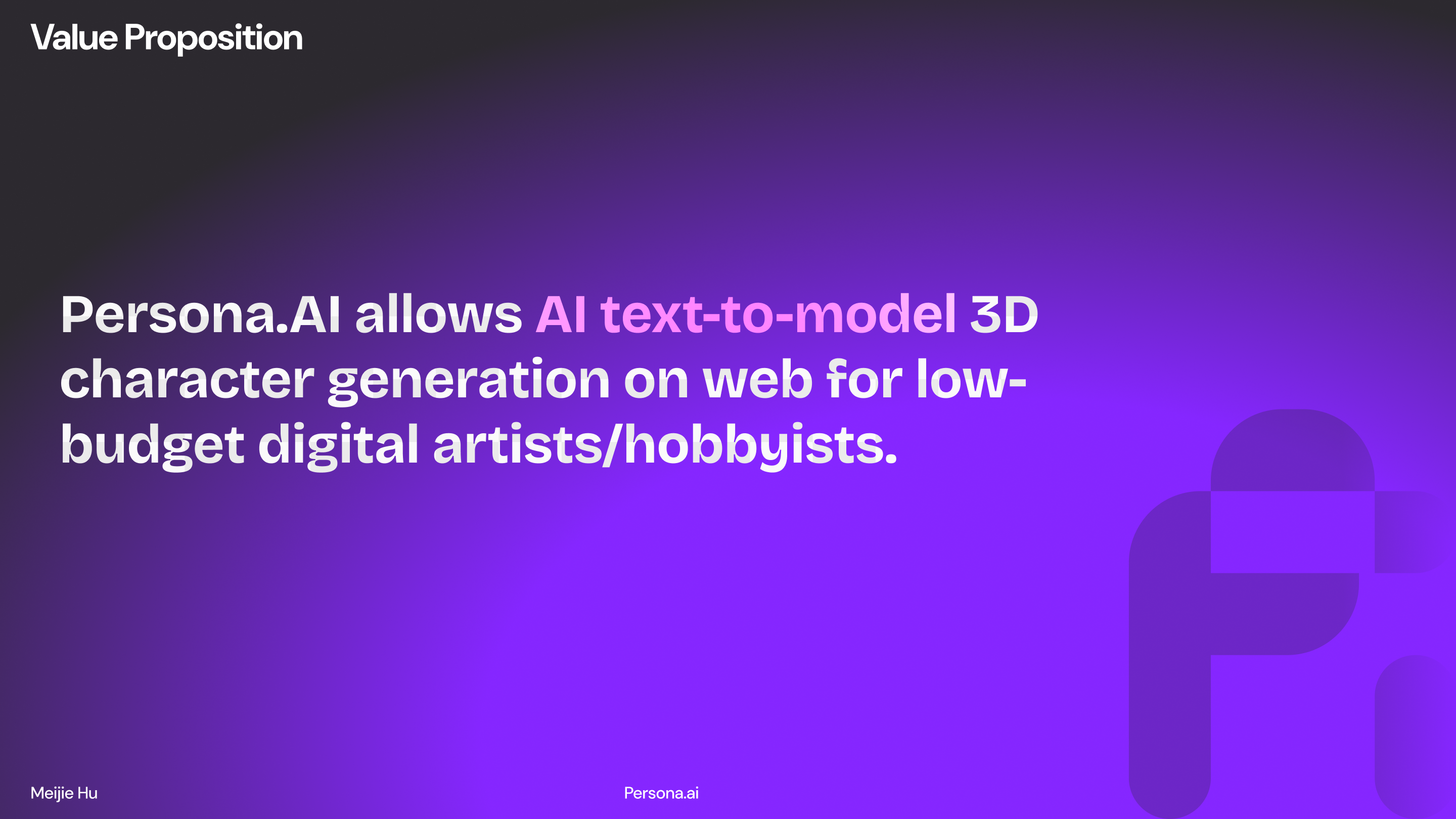 NY Digital Awards Winner - Persona AI