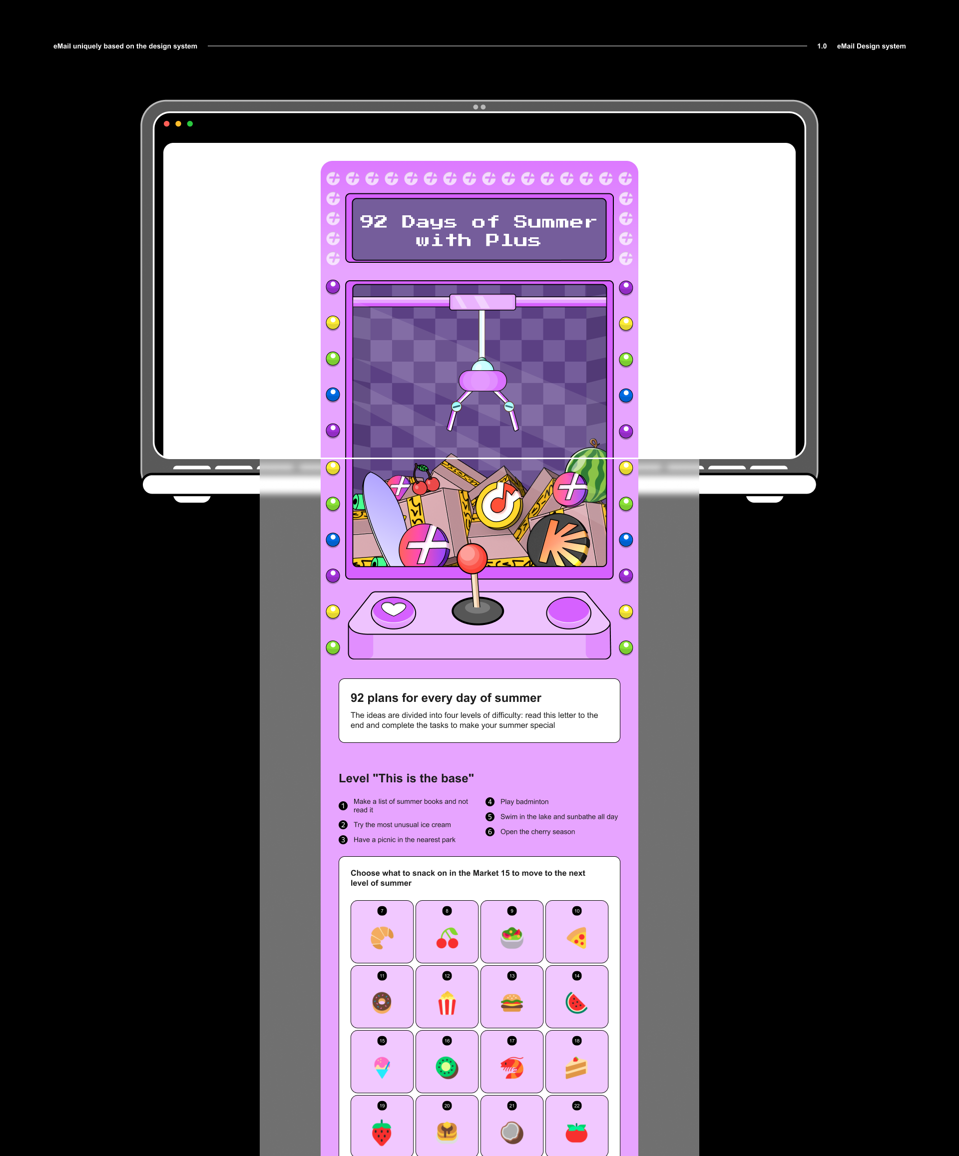 NY Digital Awards Winner - Yandex Plus eMail Design System