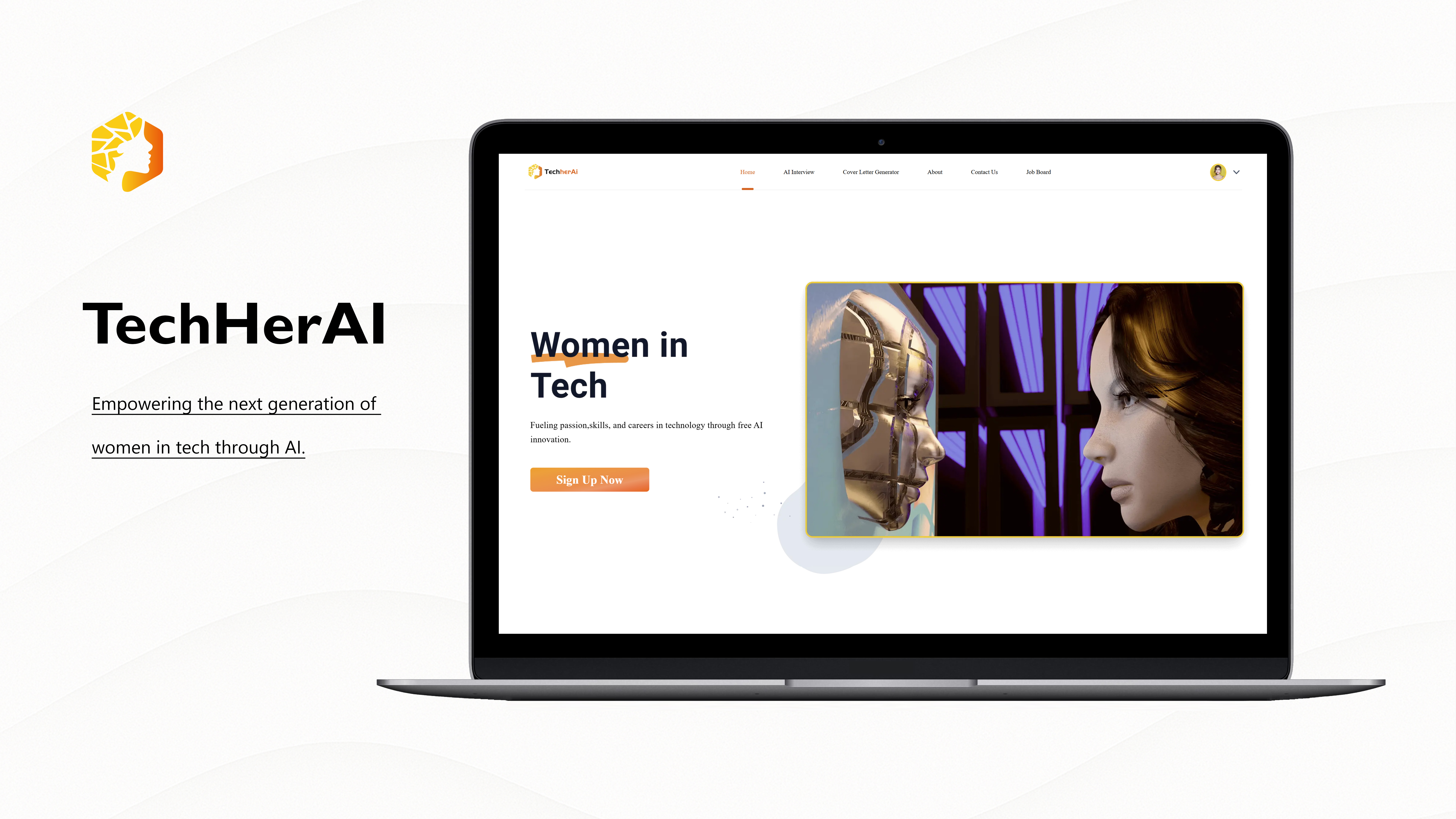 NY Digital Awards Winner - TechHerAI: AI-Driven Tools to Empower Women in Tech