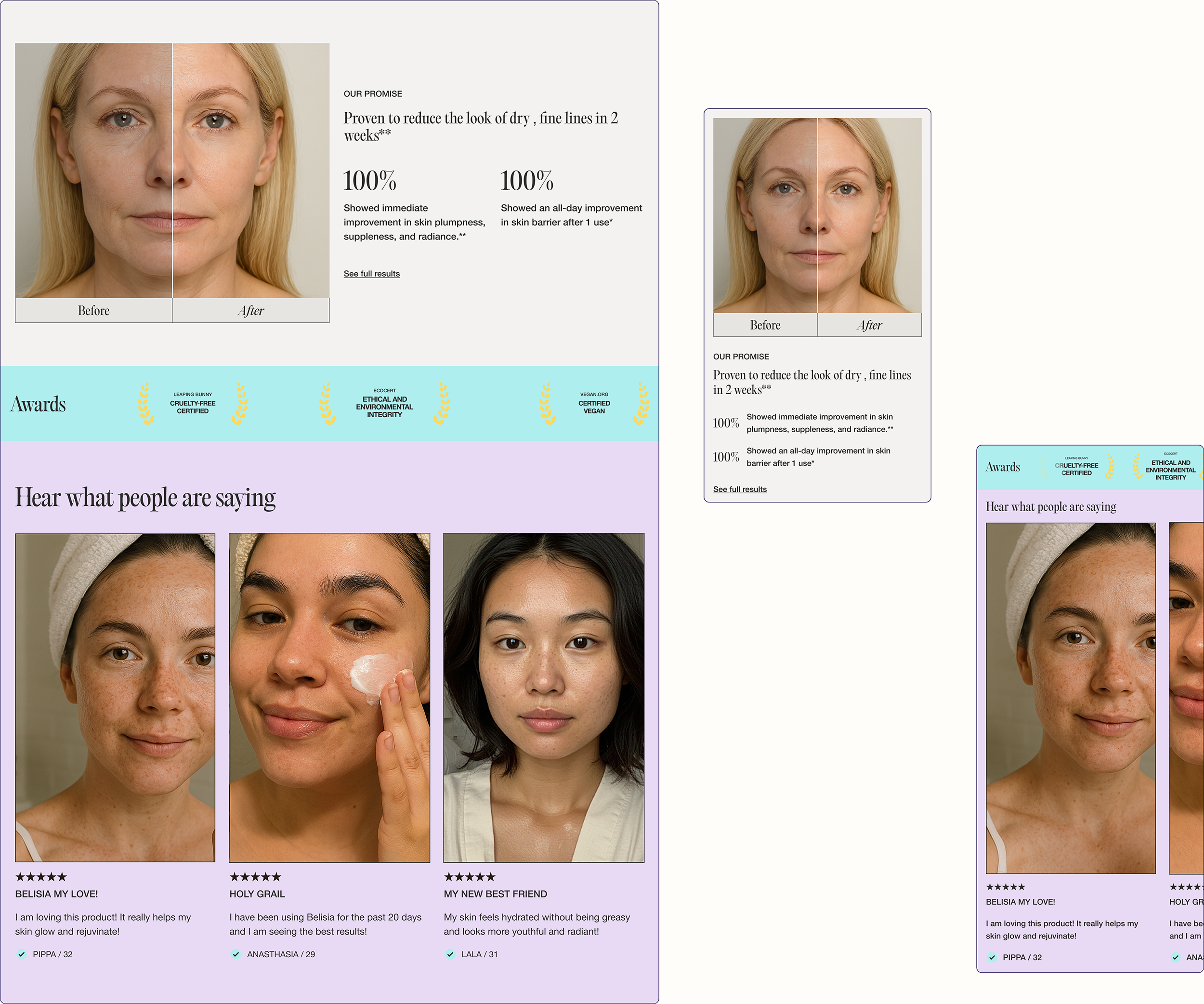 NY Digital Awards Winner - Product Page Design with Focus on CRO