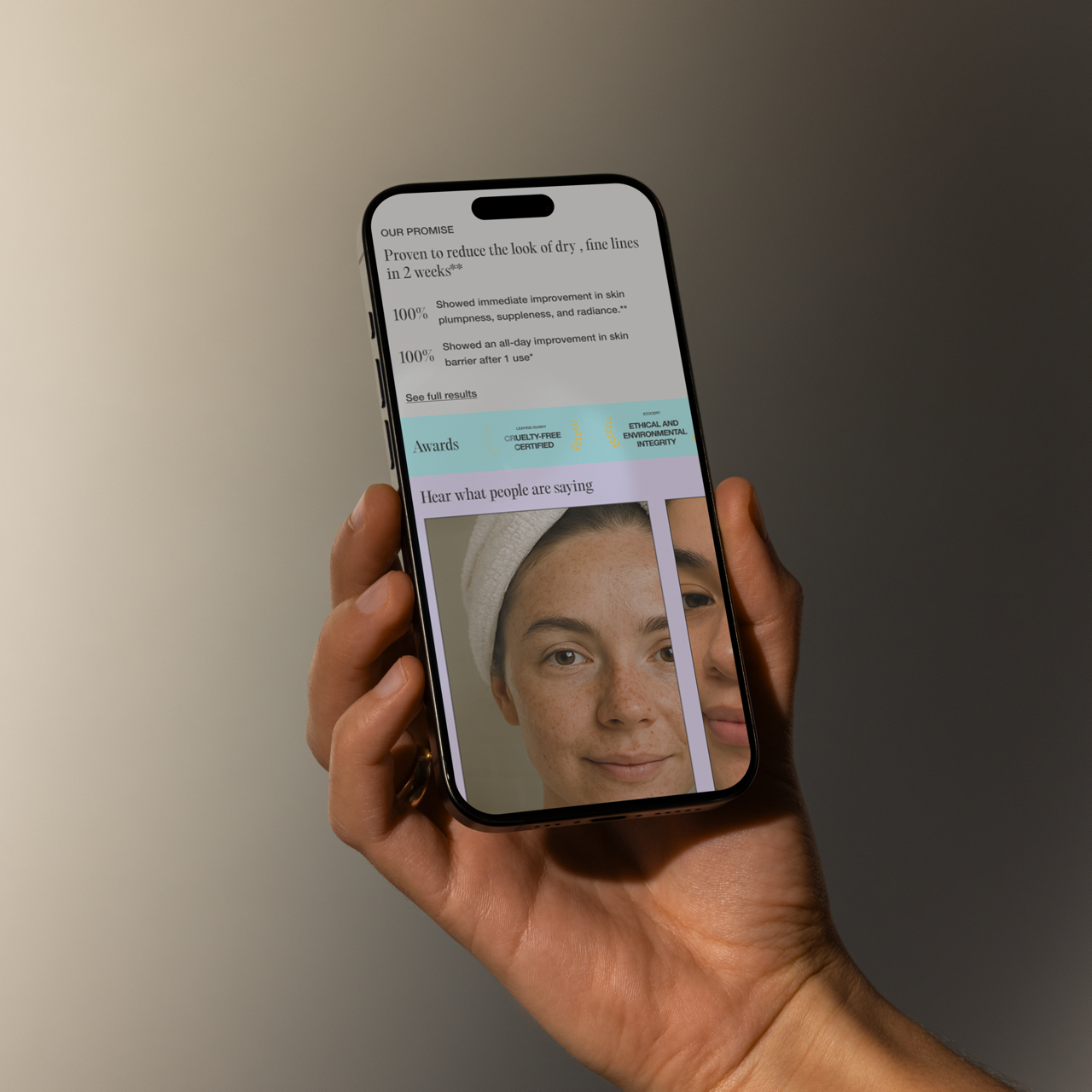 NY Digital Awards Winner - Product Page Design with Focus on CRO