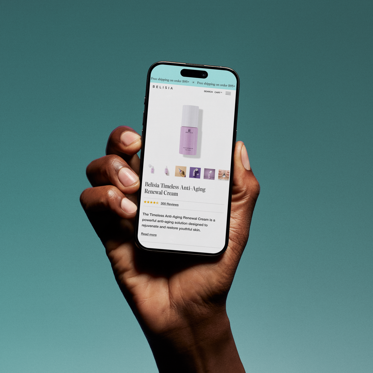 NY Digital Awards Winner - Product Page Design with Focus on CRO