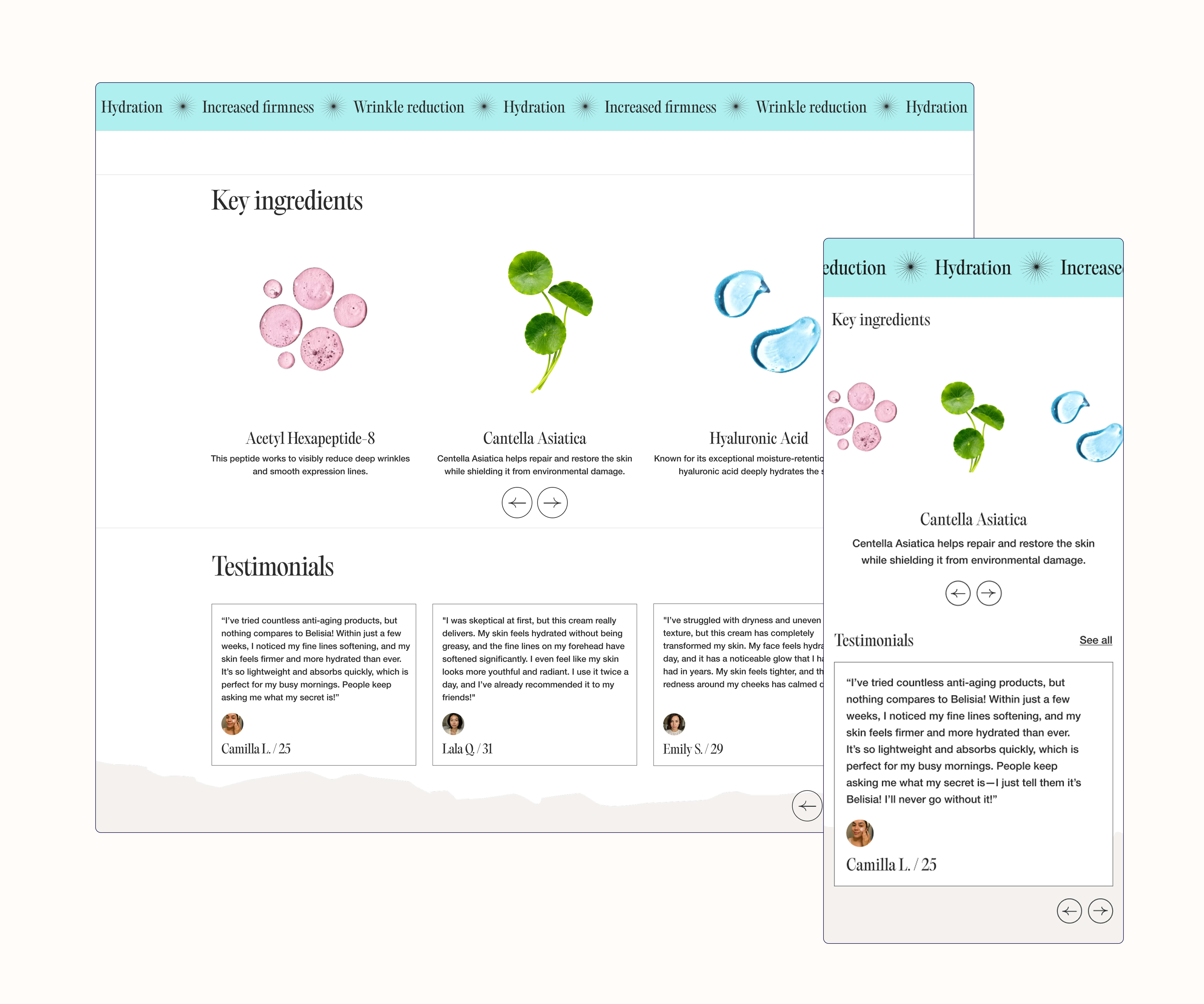 NY Digital Awards Winner - Product Page Design with Focus on CRO