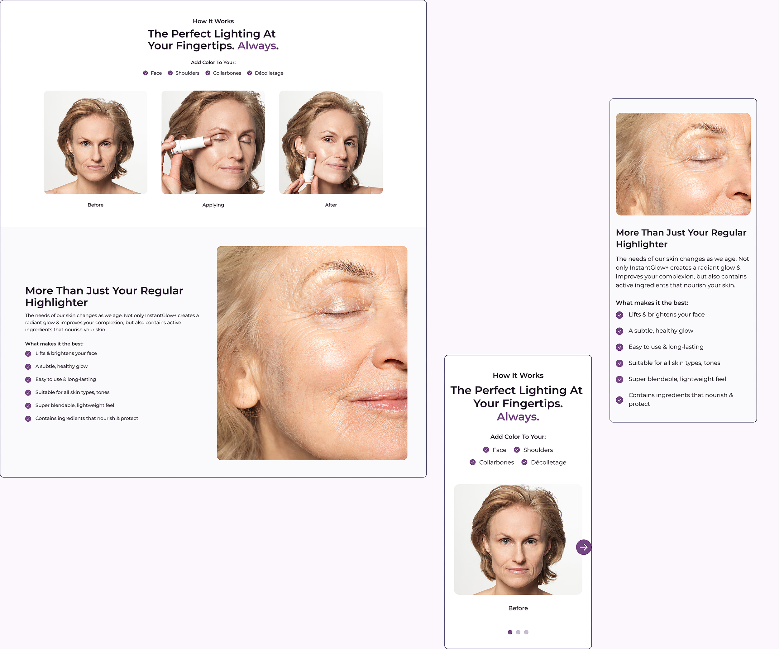 NY Digital Awards Winner - Product Page Redesign with Focus on CRO