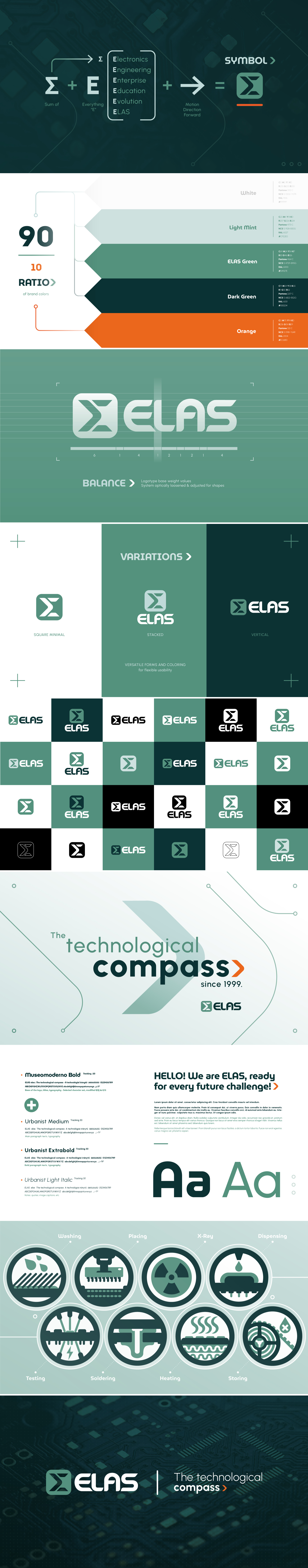 NY Digital Awards Winner - ELAS Ltd. Brand Identity