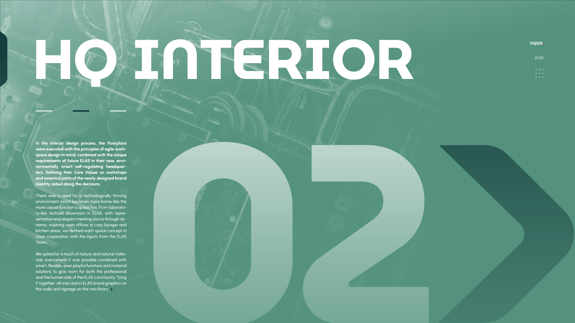 NY Digital Awards Winner - ELAS Ltd. Brand Identity
