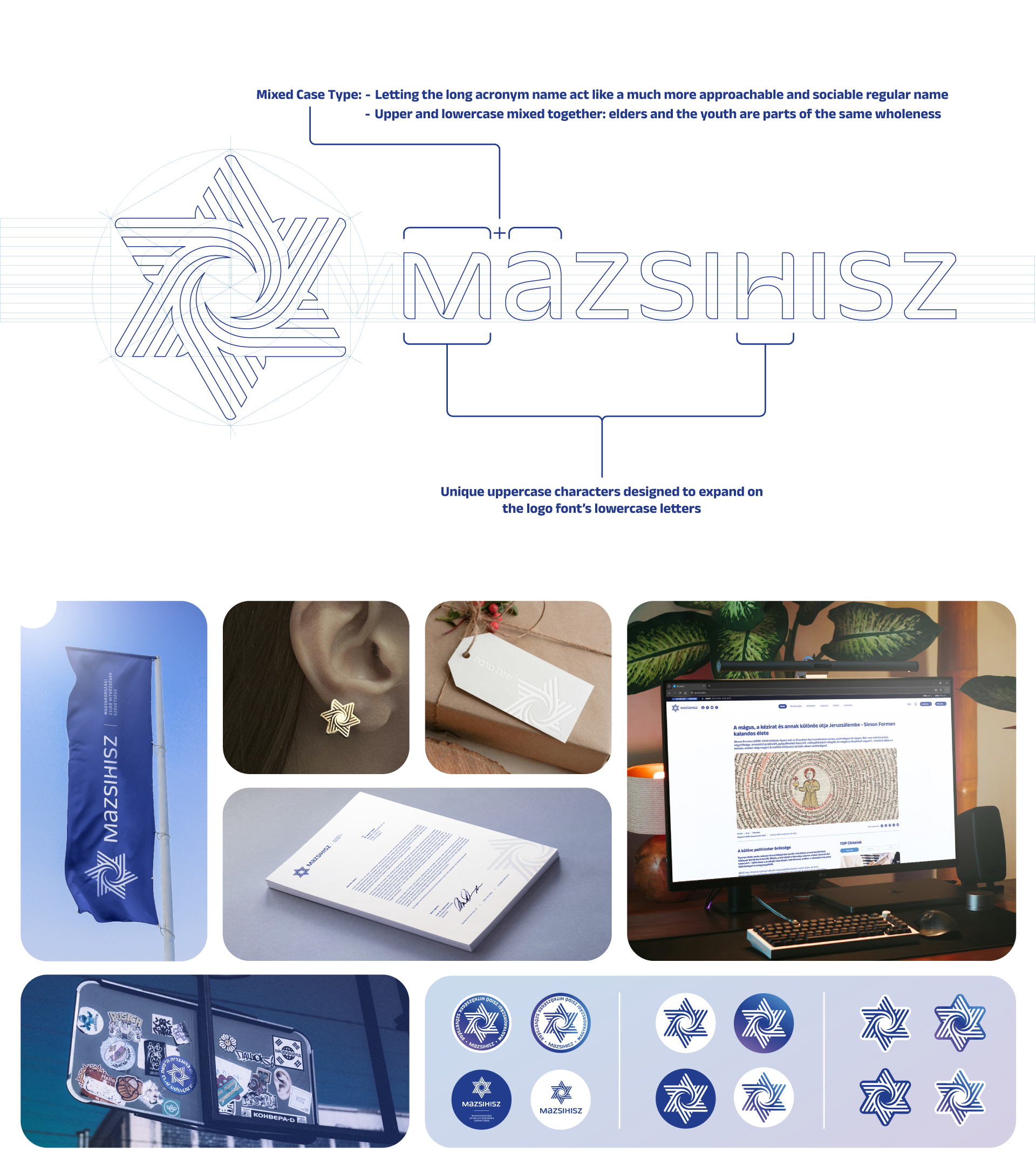 NY Digital Awards Winner - Federation of Jewish Communities in Hungary - identity