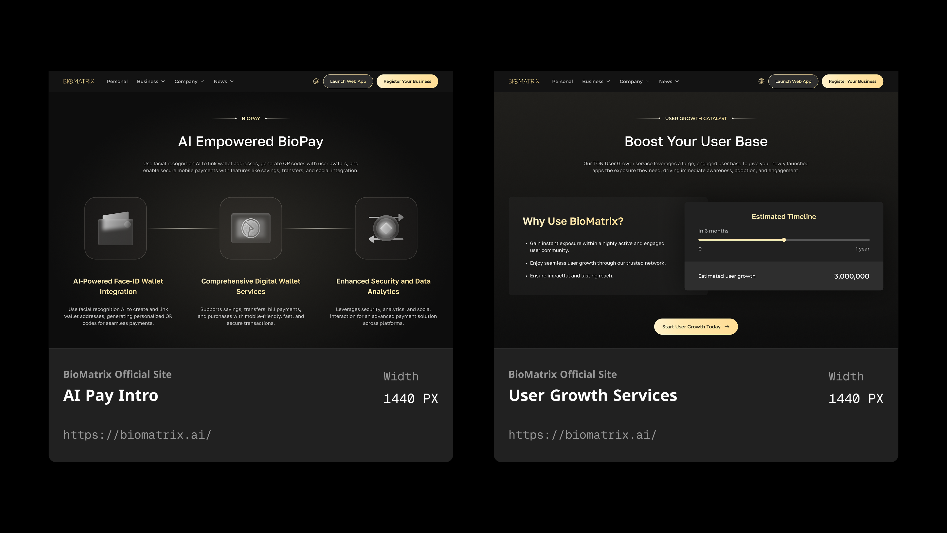 NY Digital Awards Winner - BioMatrix