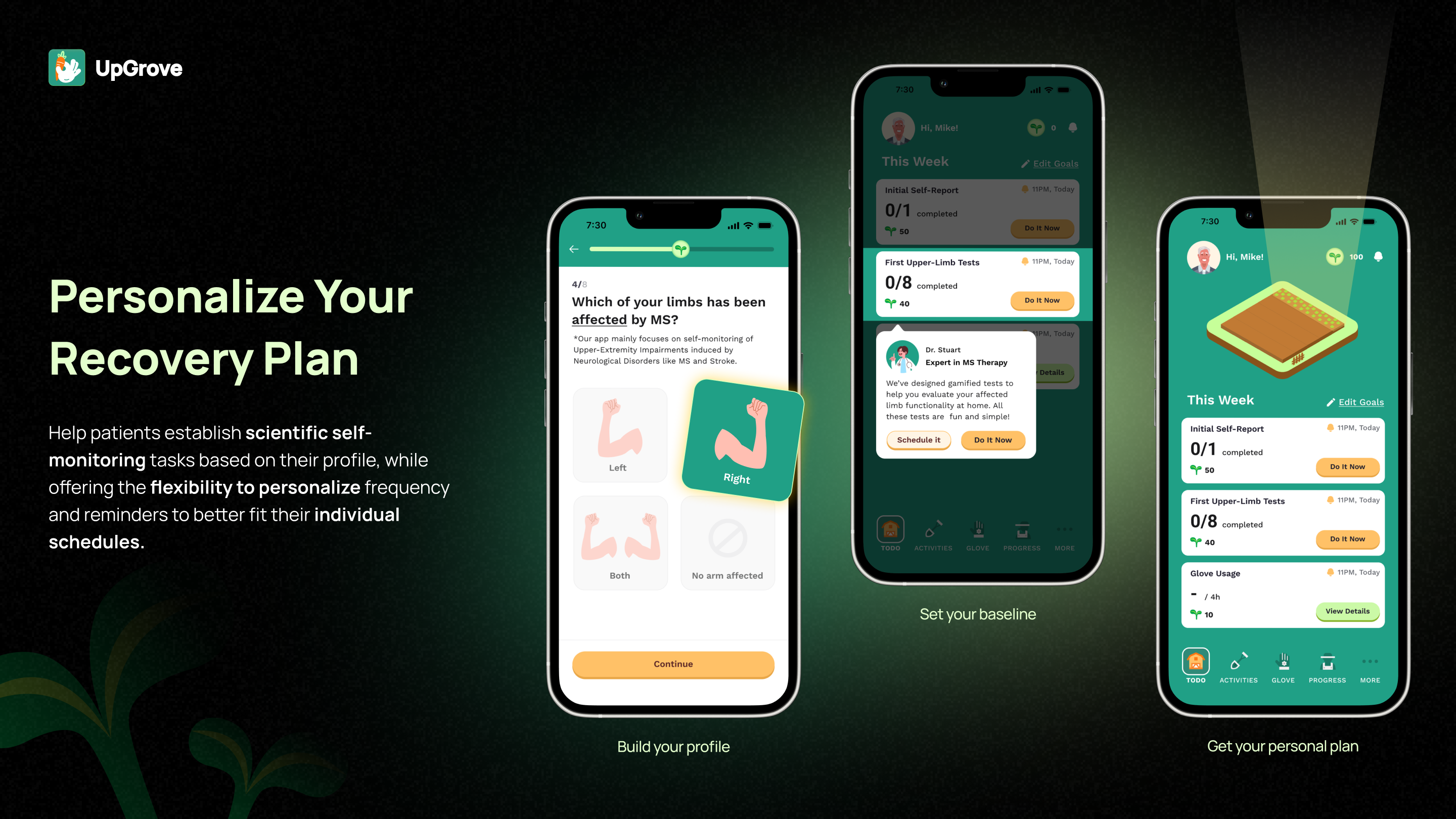 NY Digital Awards Winner - UpGrove: A Gamified Upper-Limb Self-Assessment System