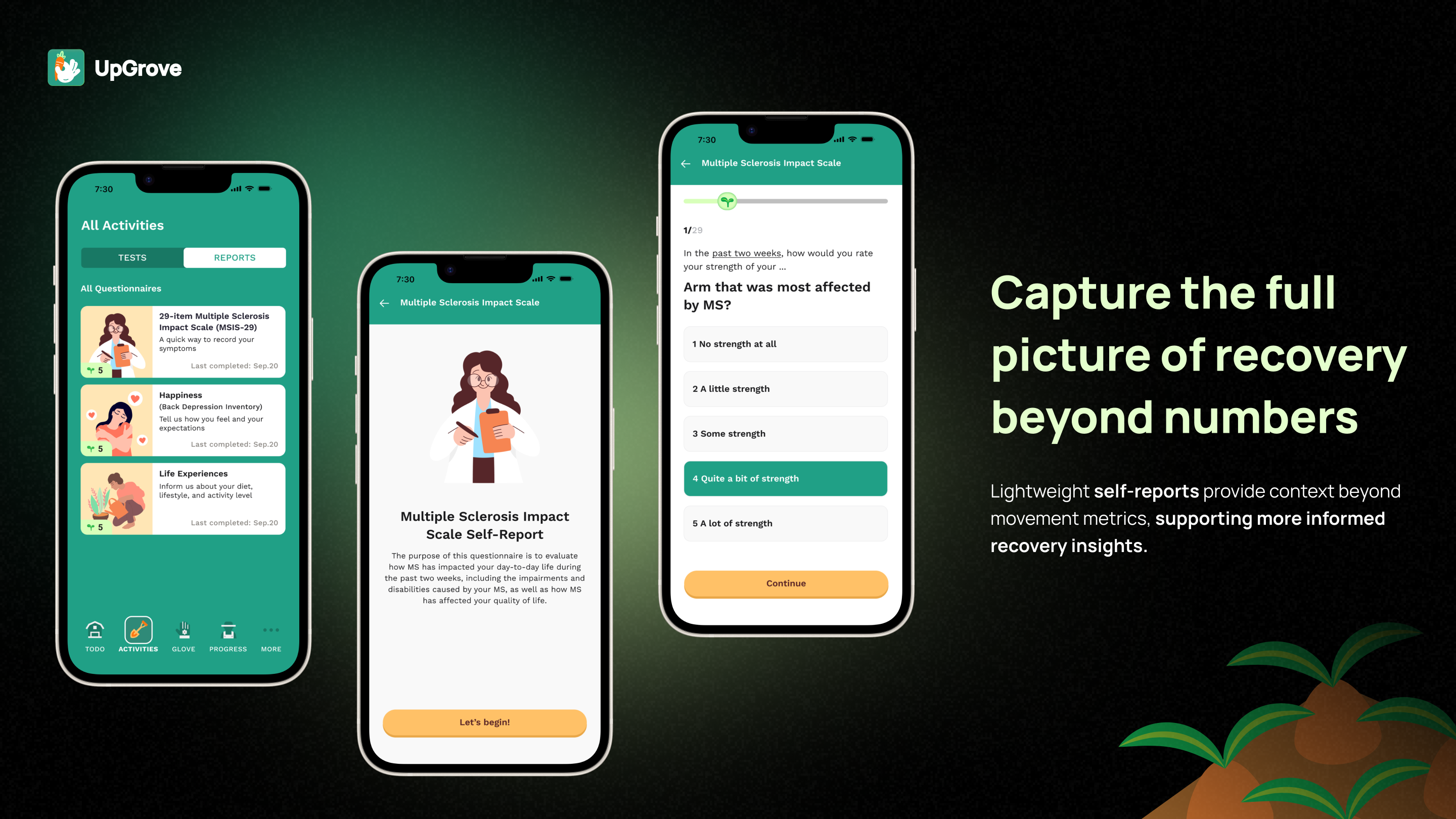 NY Digital Awards Winner - UpGrove: A Gamified Upper-Limb Self-Assessment System