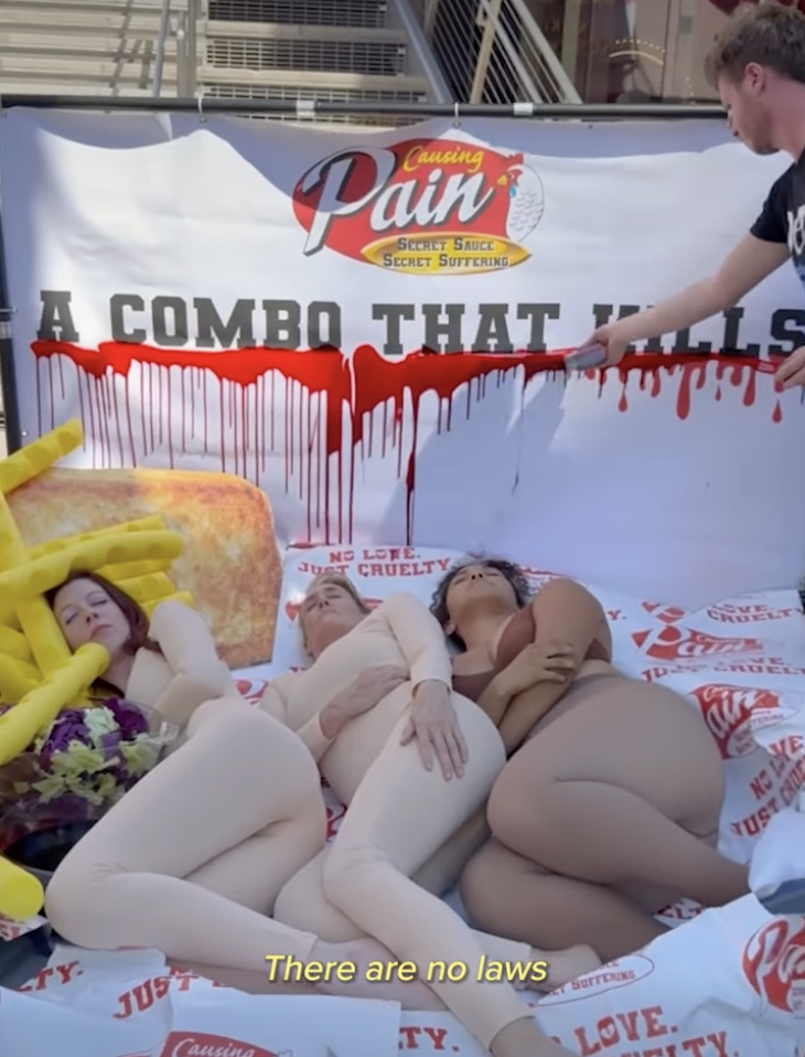 NY Digital Awards Winner - PETA’s Nationwide Campaign Disrupts Raising Cane’s Grand Ope