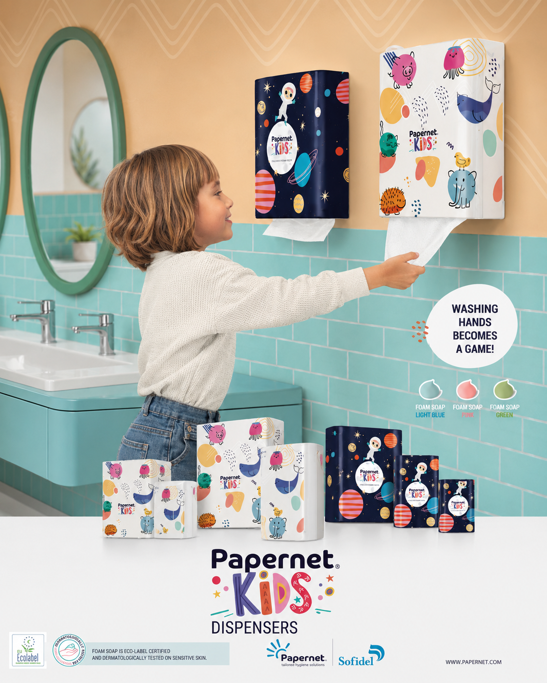NY Digital Awards Winner - Papernet Kids - Where Hygiene Becomes Adventure