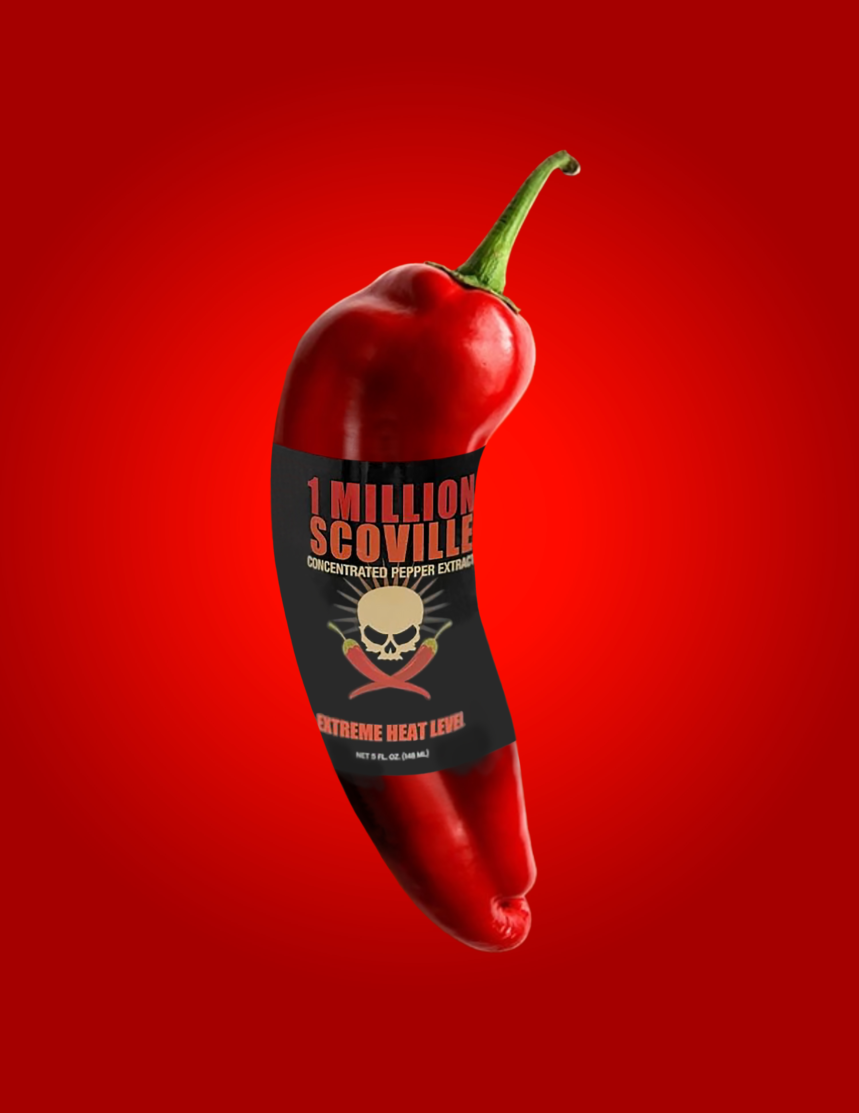 NY Digital Awards Winner - 1 Million Scoville Pepper Extract Hot Sauce