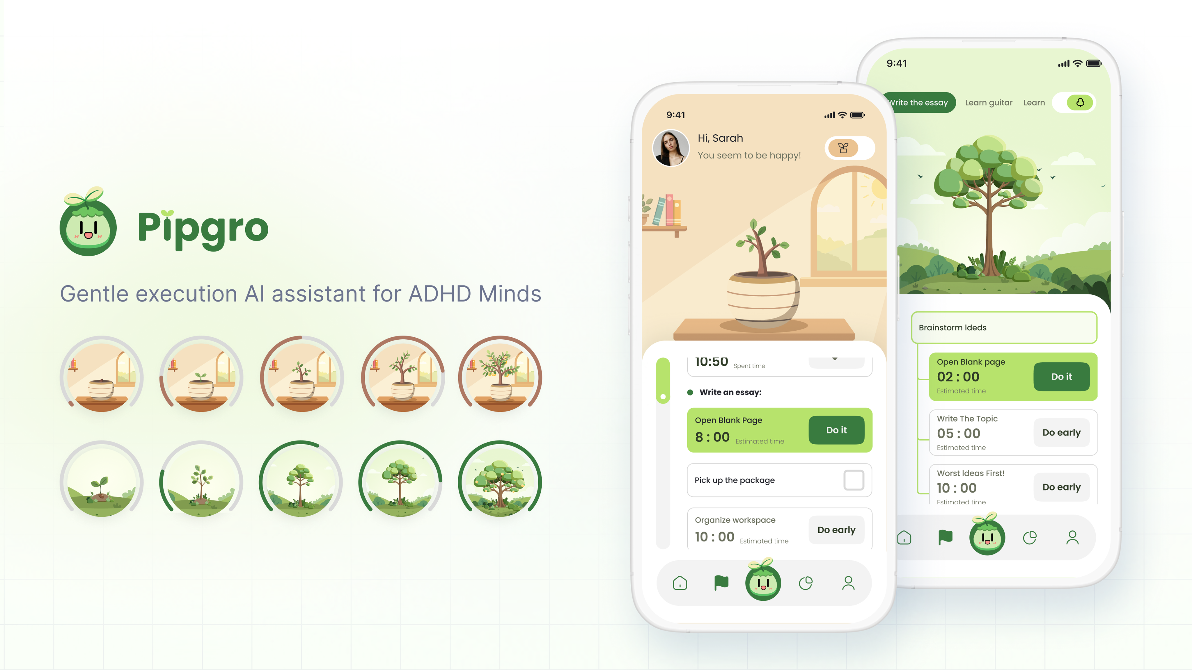NY Digital Awards Winner - Pipgro | AI Tasking for ADHD