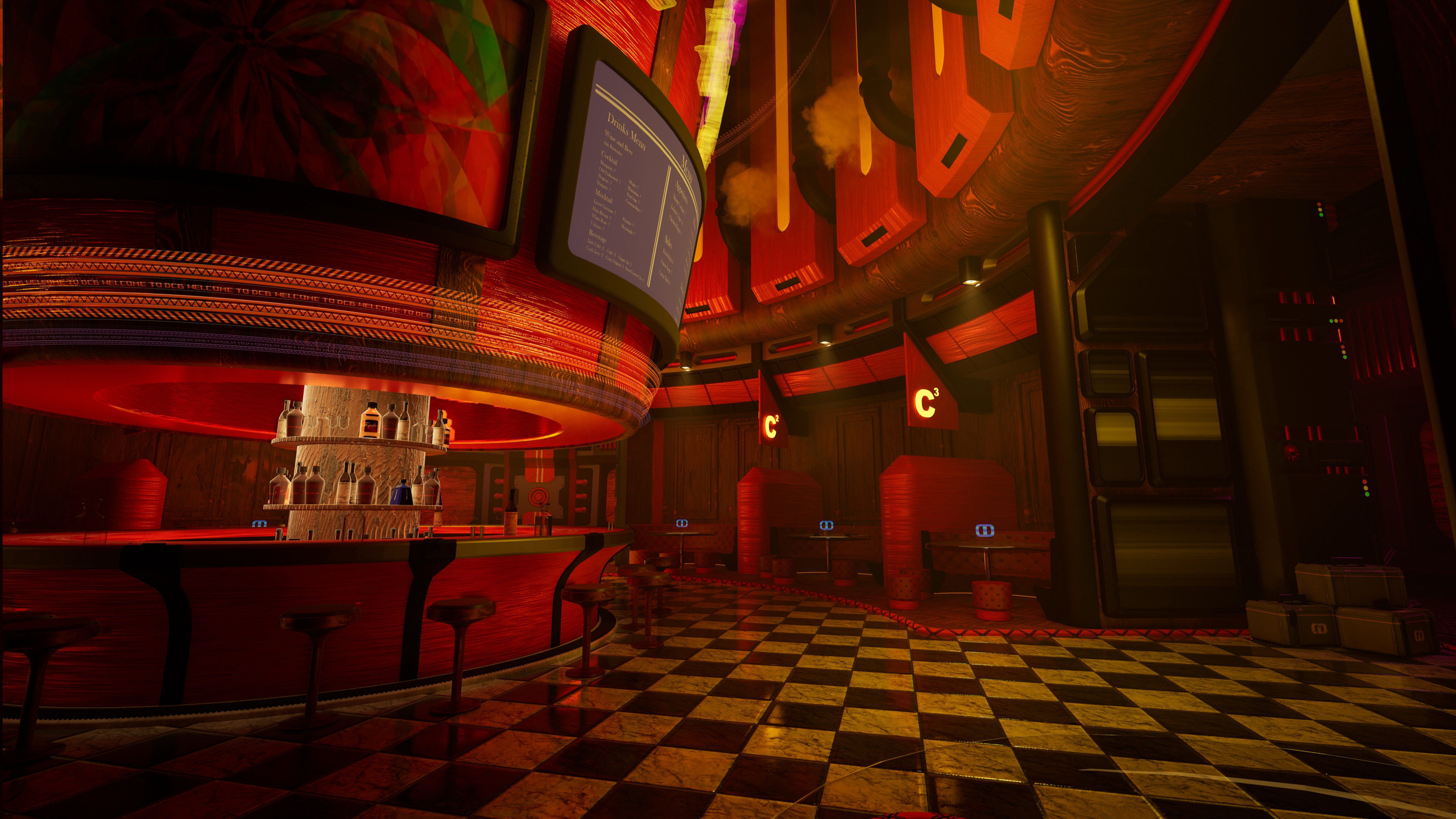 NY Digital Awards Winner - Desert Central Bar
