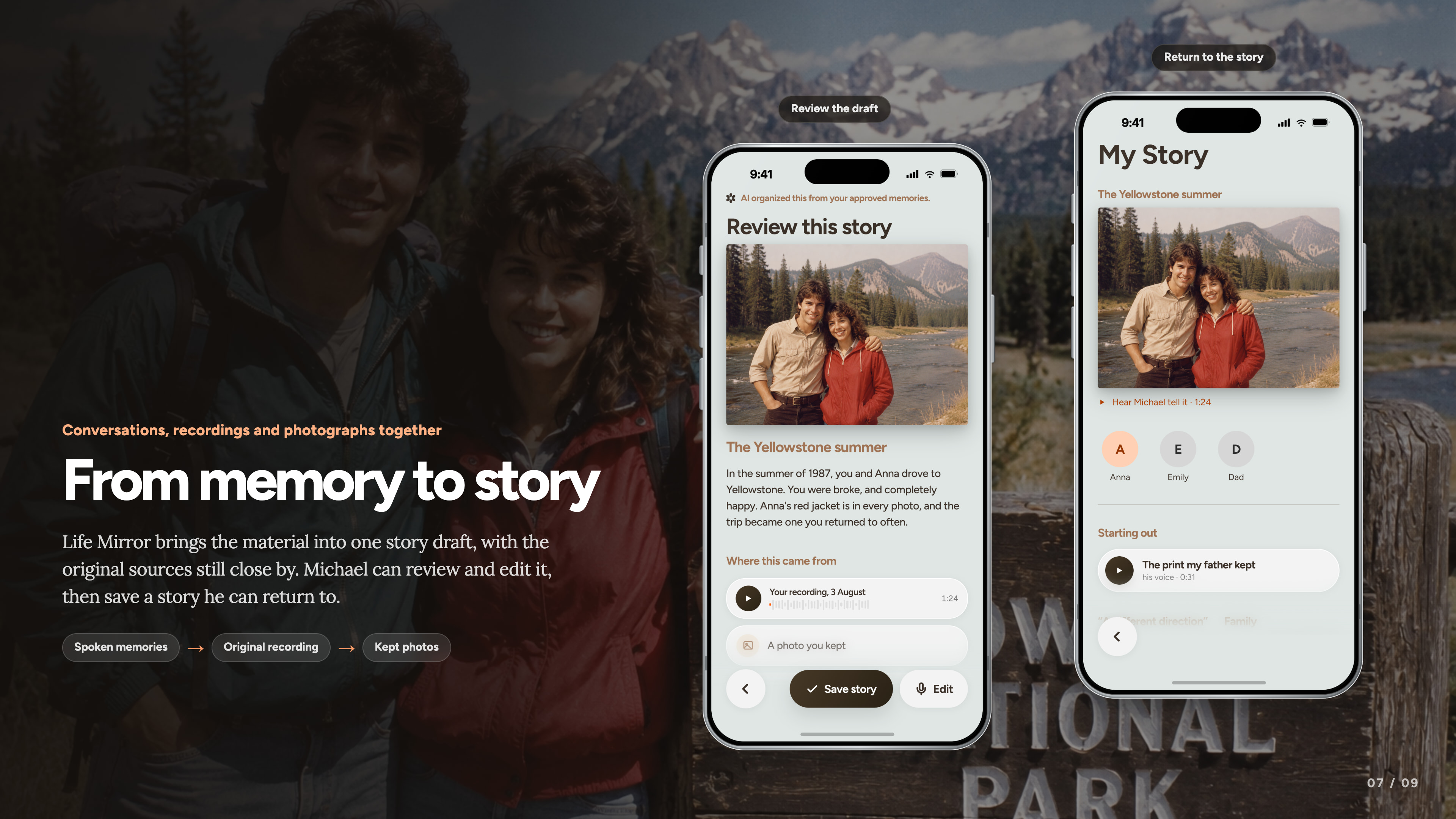 NY Digital Awards Winner - Life Mirror: A Life in Your Own Voice