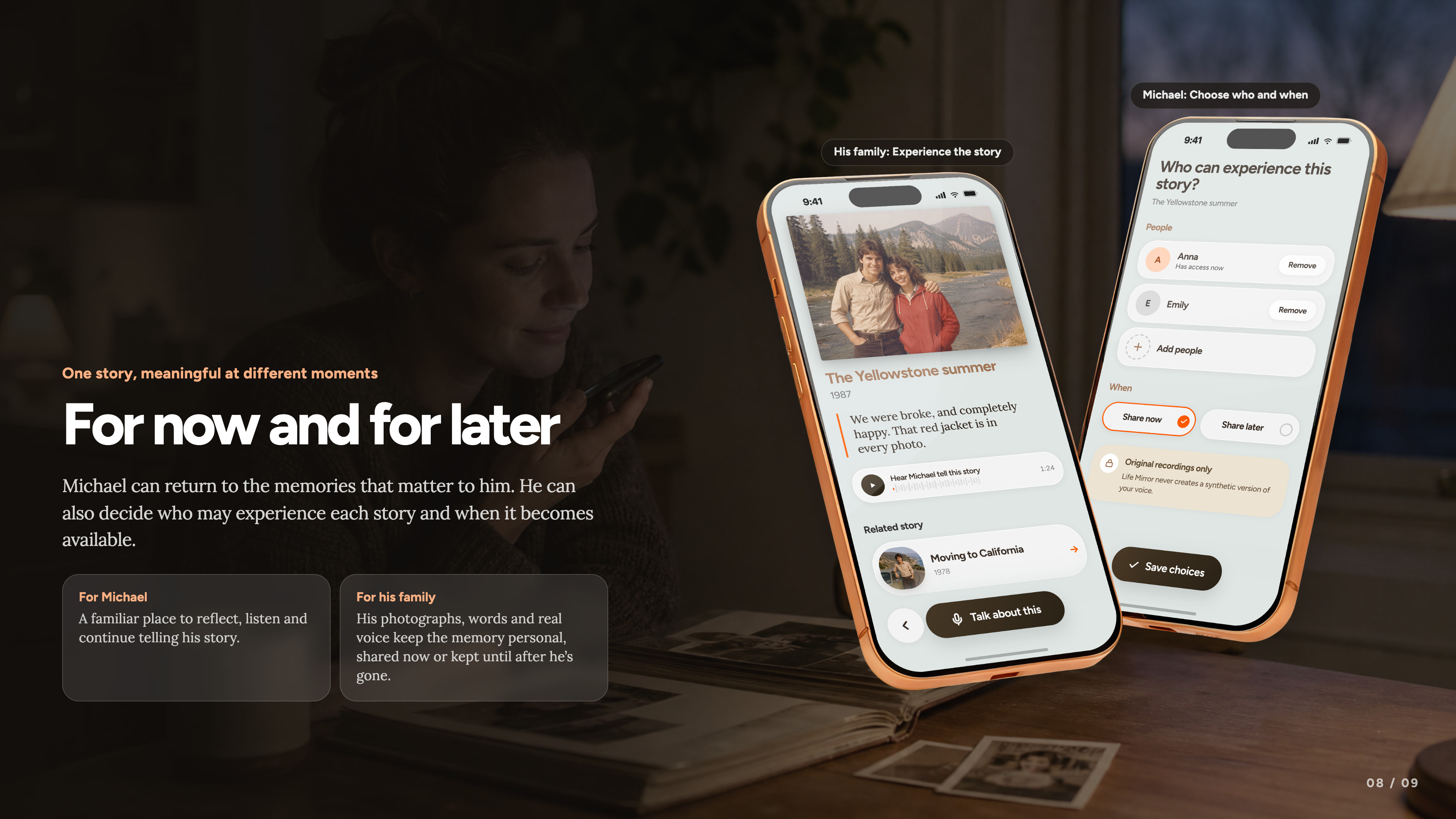 NY Digital Awards Winner - Life Mirror: A Life in Your Own Voice