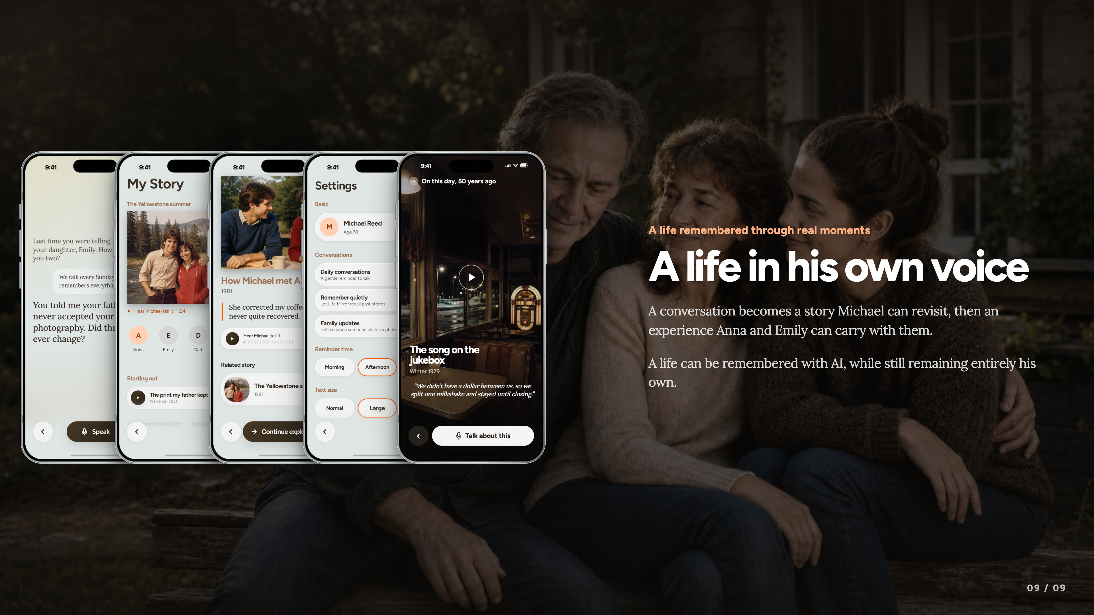 NY Digital Awards Winner - Life Mirror: A Life in Your Own Voice