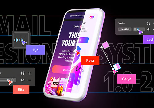 NY Digital Winner - Yandex Plus - Yandex Plus eMail Design System