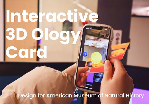 NY Digital Winner - New York University - Interactive 3D Ology Cards