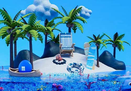 NY Digital Winner - Yining Xie - M&M's Flipping World