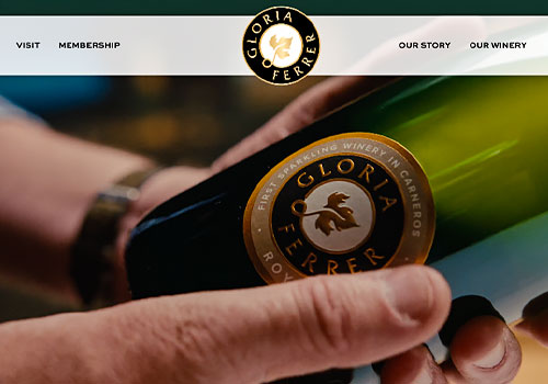 NY Digital Awards - Gloria Ferrer Winery Website