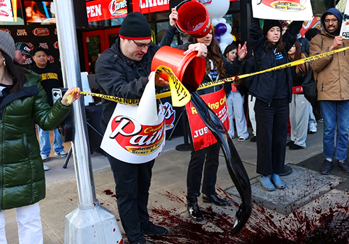 NY Digital Winner - PETA - PETA’s Nationwide Campaign Disrupts Raising Cane’s Grand Ope